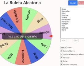 ruleta de palabras