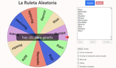 ruleta de palabras