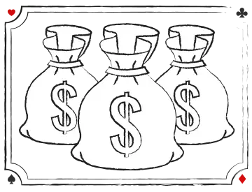 bags of money