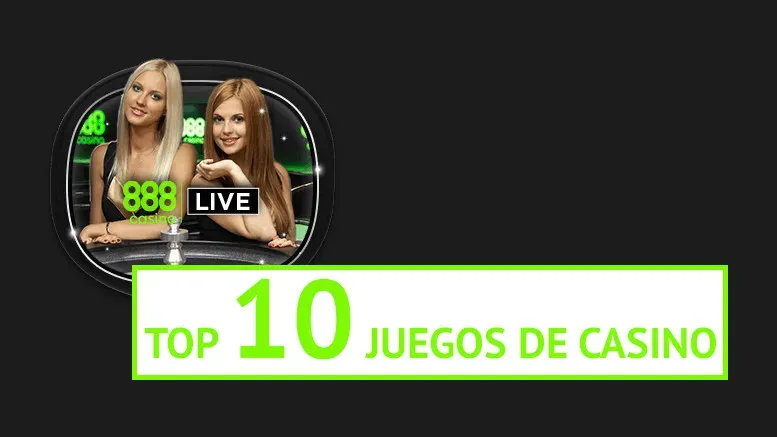 Top juegos de casino y Ruleta en vivo