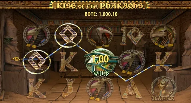 El comodín de Rise of the Pharaohs