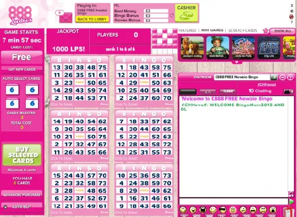 Bingo en un Casino Online