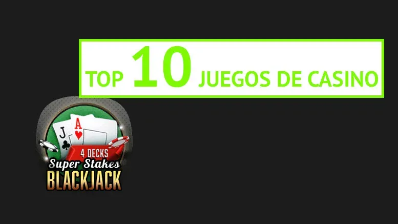 Blackjack juegos de casino
